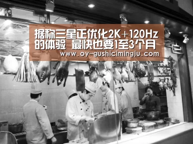 据称三星正优化2K+120Hz的体验 最快也要1至3个月后上线“欧亿体育公司”